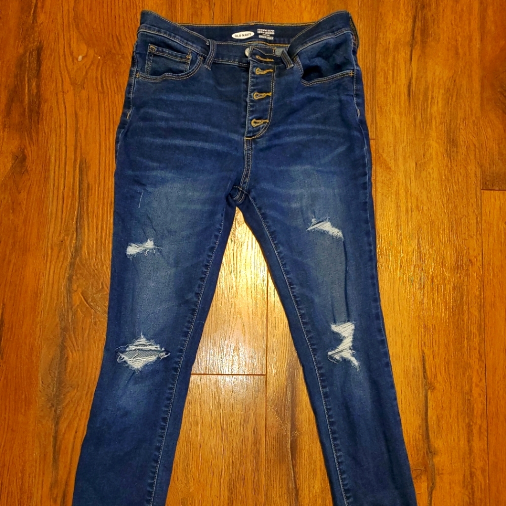Girls 14 Old Navy Rockstar Super Skinny Jegging